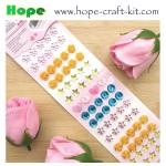 3D Acrylic Self Adhesive Diamond gem drill stickers Rhinestone Sheet for kids