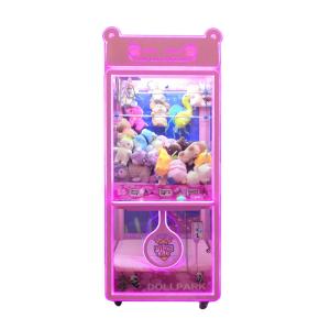 Wholesale Full Transparent Case Coin Operation Toy Crane Machine from china suppliers