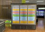 Store Retail Multideck Display Fridge With Doors Upright