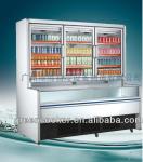 Supermarket Display Freezer Combined Freezer Refrigerator Display