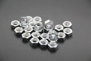 Wholesale M12 Iso 4032 Grade 8 Steel Hexagon Nut , Flange Zinc Plated Nuts For Widest Application from china suppliers