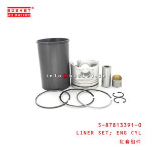 Wholesale 5-87813391-0 Engine Cylinder Liner Set 5878133910 for ISUZU NQR66 4HF1 from china suppliers