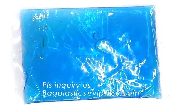 Fresh Food ice pack water injection Ice Bag, Dry Ice , Food fresh care rectangular shape gel cooling pack, summer coolin