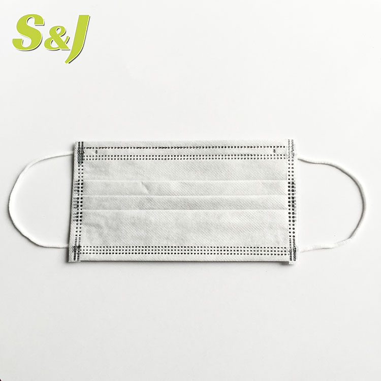 Face Mask Surgical Respirator Active Carbon Additional Carbon Personal Protective Disposable Layer Daily Use 4-ply Medical Mask
