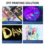 Three EPSON i1600 print heads 30cm gold foil silver DTF printer