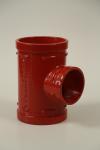 Corrosion Resistance Grooved Tee Connectors For High Pressure Industrial