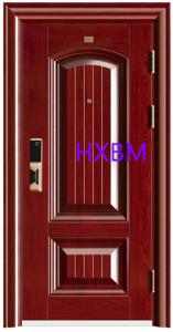 Wholesale Wood Color Anti Theft Exterior Main Entry Steel Security Doors For Luxury Home from china suppliers