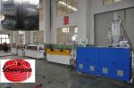 PVC Double Wall Corrugated Pipe Machine , Corrugated Pipe Extrusion Line