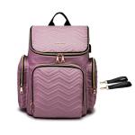 Embroidered Diaper Bag Backpack With USB