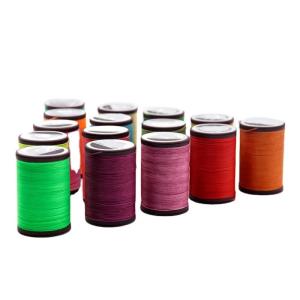 Wholesale 0.8mm Round Waxed Thread Cord Red for Hand Stitching Leather and Handmade Accessories from china suppliers
