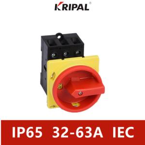 32Amp Three Phase IP65 Waterproof Isolator Switch Maintenance Switch