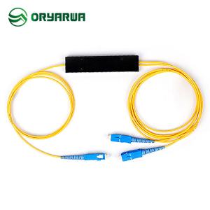 Wholesale Fiber Optic 1x2 Cassette PLC Splitter ABS Material from china suppliers