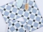 Blue Wear-Resistant 200x200mm Decorative Wall Tiles For Living Room And Durable