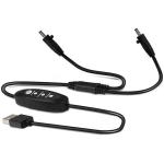 Low Voltage Usb Dc Cable 13cm Straight Angle Usb Power Switch Cable