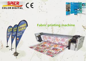Wholesale Curtain Fabric / Wallpaper Fabric Printing Machine 1800DPI Resolution from china suppliers