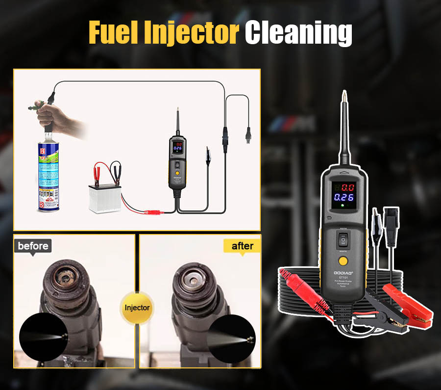 GODIAG GT101 Auto Electrical Tester For DC 6-40V Support Cleaning and Testing