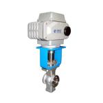 Stainless Steel Flange Connection Metal Seat Electric Control Ball Valve