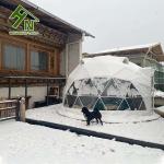 Igloo Geodesic Family Dome Tents For Camping Snow Loading 75kg/Sqm