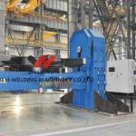 1.5 Rpm Head Tail Rotary Welding Positioner 800mm Worktable For Marine Building