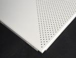 Aluminum / Galvanized Steel 3.0mm Perforated Metal Ceiling With Beveled Edge