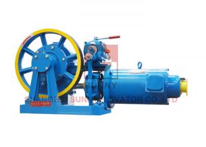 Wholesale Elevator Geared Traction Machine / Lift Spare Parts High Speed 0.3 m/s from china suppliers