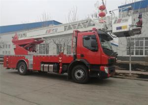 Wholesale CCC 4745mm Wheelbase 4×2 Drive 32m Height Aerial Ladder Platform Fire Truck from china suppliers