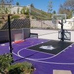 Customised Water Repellent Interlocking Outdoor Badminton Basketball Flooring