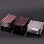 Exquisite Grain Aluminum Profile For Kitchen Cabinet Different Rose Finish