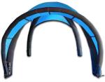 Sunshade Awning Outdoor Event Tent Portable Blue Oxford TPU Inflatable X Tent