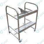 2 Layer Four wheel FUJI NXT Series SMT Feeder Carts
