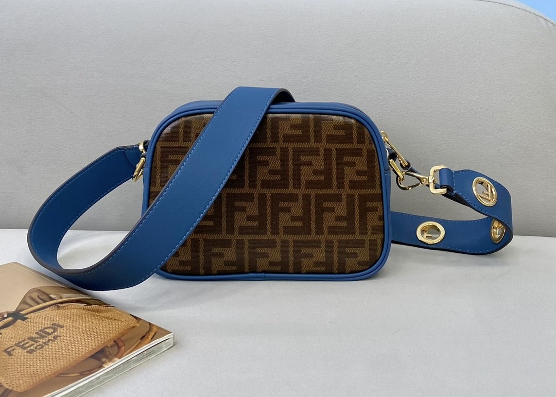 Classic F Letters Logo Embossing Luxury Cross-Body Bag Genunie Leather Assorted Colors Bag
