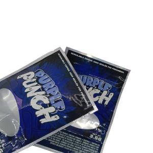 Wholesale Aluminum Foil Mylar ziplockk Bags Stand Up With Window For weed Weed Packaging from china suppliers