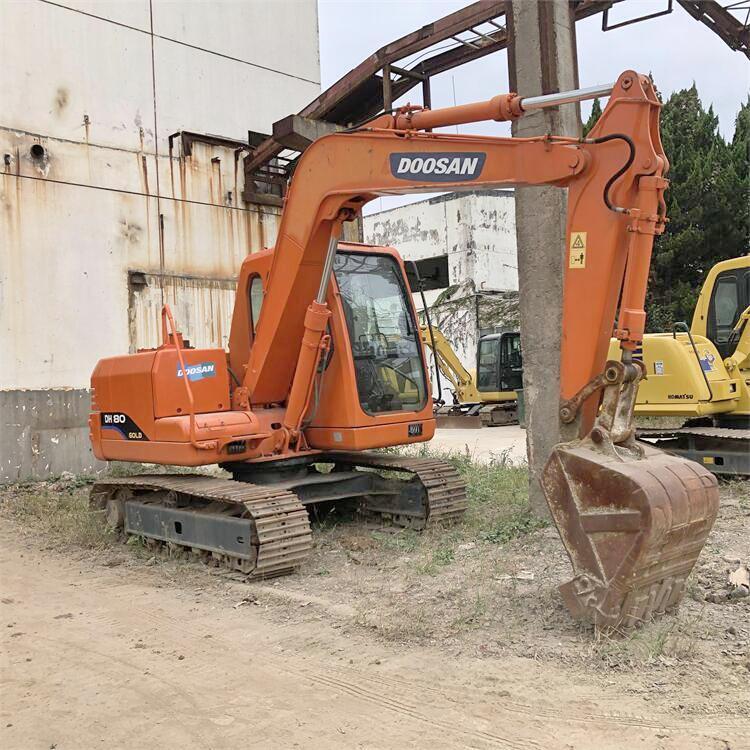 Original Hydraulic Pump 8 Ton Used Doosan DH80 Excavator in Good Condition from Korea