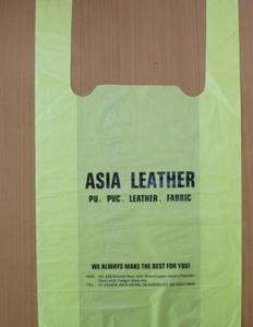 Wholesale Small Compostable Shopping Bags , Corn Starch Plastic T Shirt Shopping Bags from china suppliers