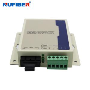 Wholesale Duplex MM 1310nm 2KM SC RS485 RS422 Serial To Fiber Converter from china suppliers