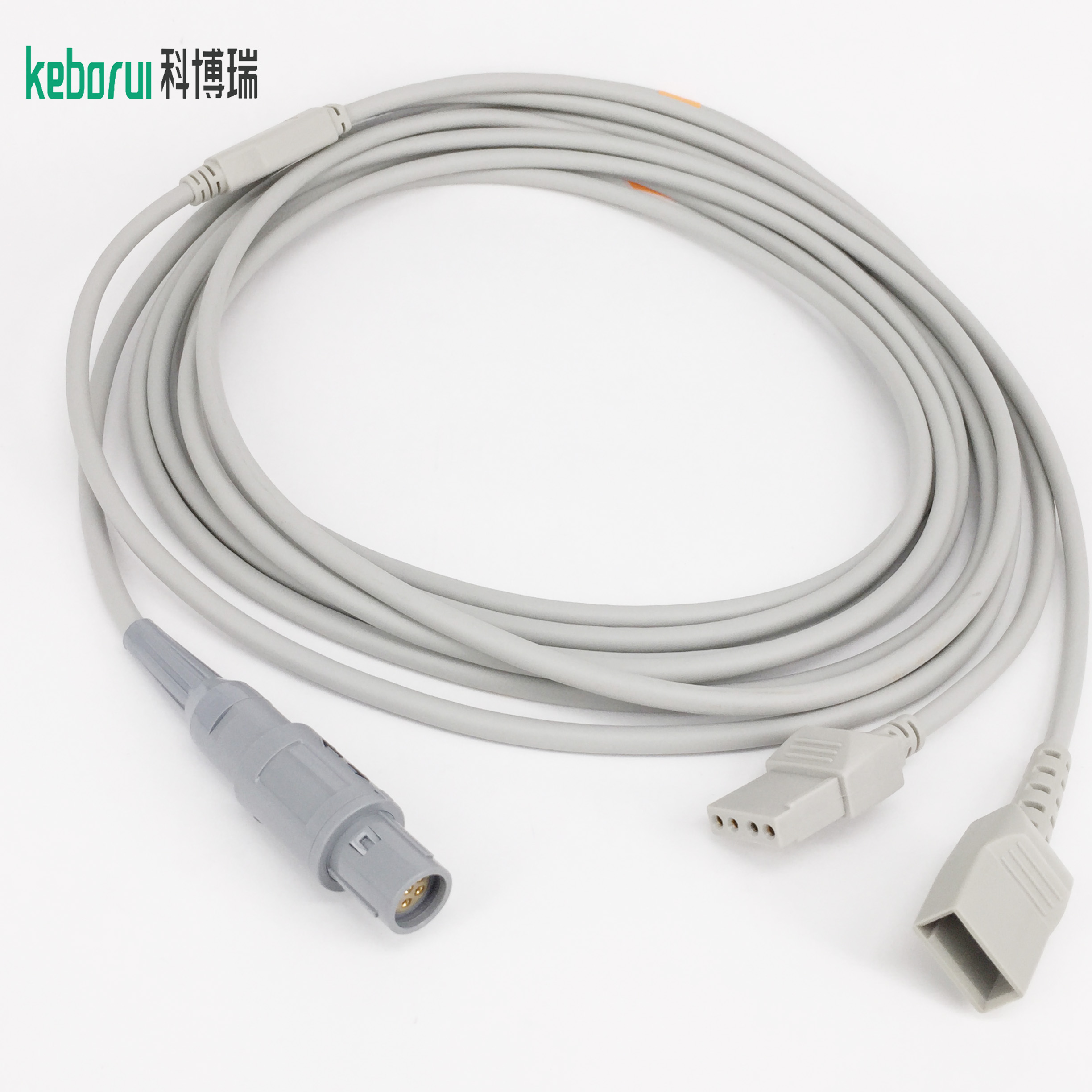 BP Module To Dual Utah Transducer Leadwire Cable Connect To DAC Cable