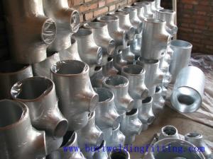 Wholesale 1-48 inch Seamless / weld Stainless Steel Pipe Tee ASTM A234 WPB WPC from china suppliers