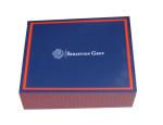 Custom Logo Size Handmade Keepsake Gift Boxes Shining Coated Stamp Foil Logo