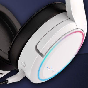 50mm Driver Wireless Gaming Headset Headphone With X6 Pro 2.4G And RGB LED