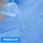 Doctor Surgeon Hospital PP Nonwoven Protective Isolation Gown