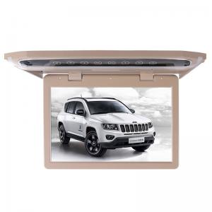 China 1080P Lvds Led Car Roof Mount Monitor Laser Carving Touch Button With SD FM USB HD on sale