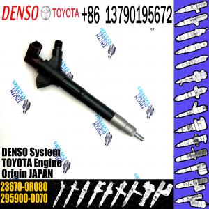 China FAST SHIPPING Diesel Fuel Injector 23670-0R080 fit for toyota Corolla Verso 295900-0070 on sale