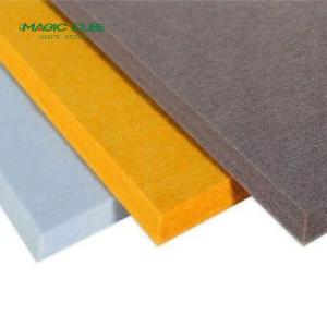 Wholesale Sound Absorption 9 or 12mm Thickness Polyester Fiber Acoustic Panel In Blue from china suppliers
