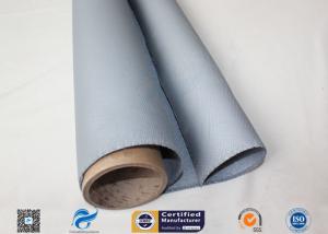 Wholesale 31OZ 0.85MM Grey Silicone Coated Fiberglass Fabric High Strength Fire Blanket from china suppliers