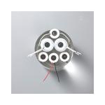 Microporous Piezoelectric Ceramic Disc No blockage PZT Plate Customized