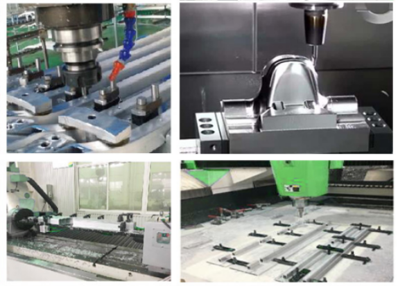 Double Head 5 Axis CNC Machining Center For Sale Profile Mold Engraving 15280