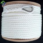 Twisted 3 Strand Nylon Rope Marine Boat Anchor Rope For Ship