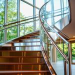 Solid Stainless Steel Handrails with 6mm Side Steel Thickness for Glass Railings