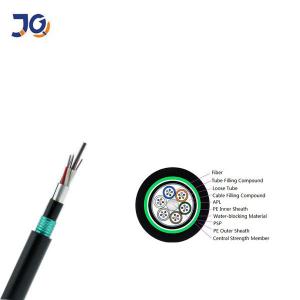 Wholesale Fire Retardant LSZH GYZTA53 HDPE GYTA53 Underground Directly Buried Fiber Optic Cable 4 8 12 24 48 96 Cores from china suppliers