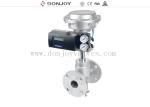 SS Actuator Regulation Pneumatic Globe valves with flange end / Steam valve